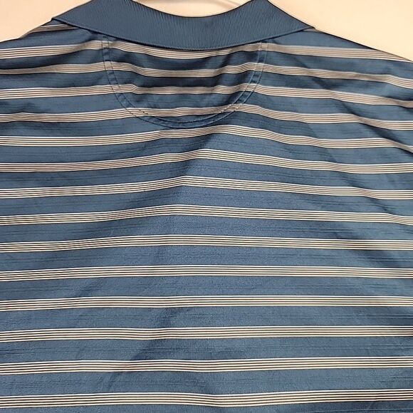 Disney Greg Norman Golf Polo Shirt Mens XXL Blue Performance - Picture 9 of 11